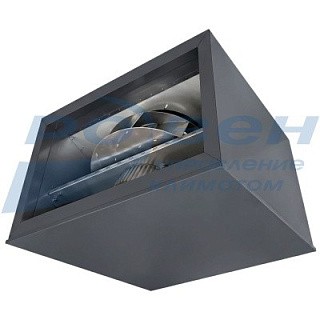 Вентилятор канальный прямоугольный шумоизолированный CV-SH-rest Grey